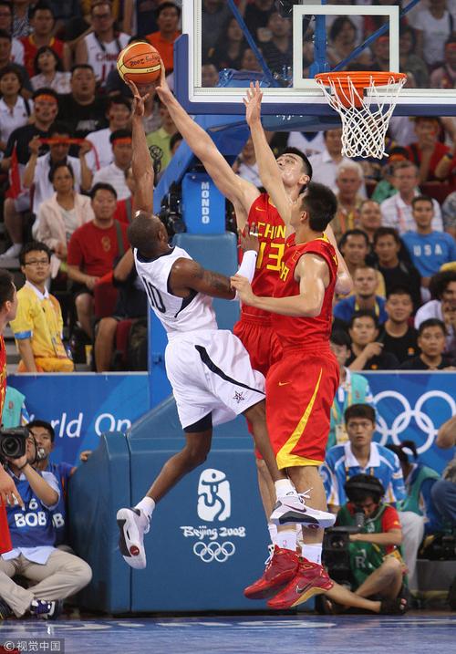 零八奥运男篮中国vs美国