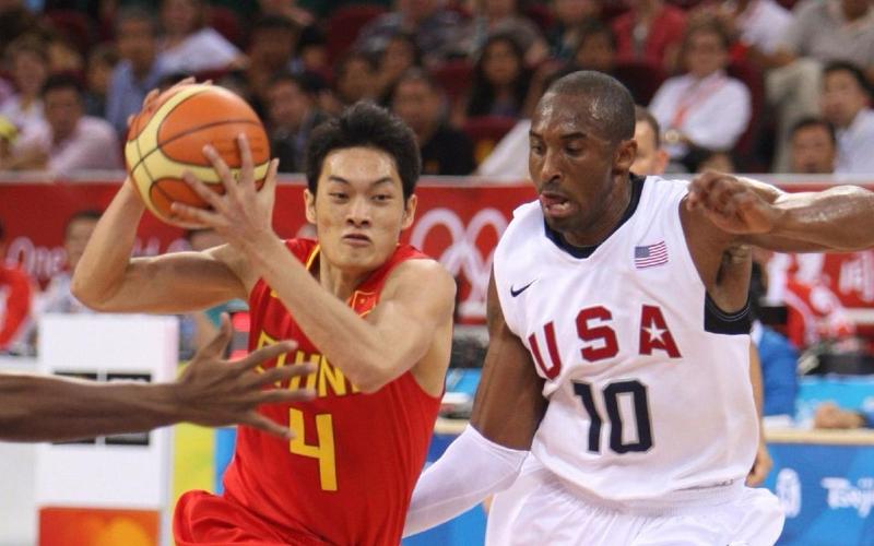 08年中国男篮vs美国的相关图片